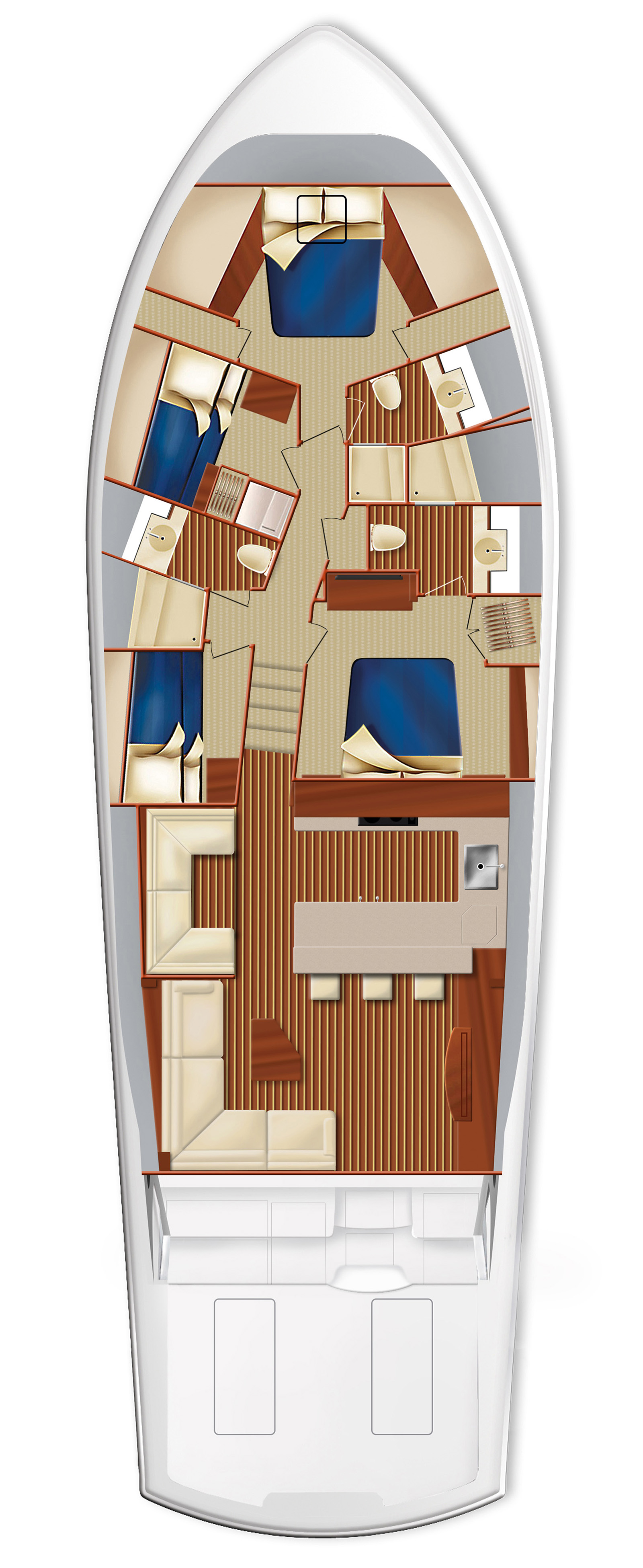 optional galley layout
