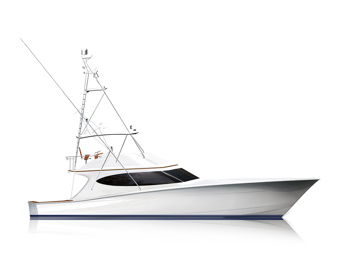 100' sport fishing yacht